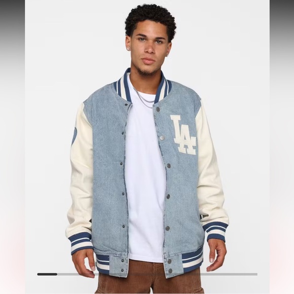 Pro Standard Dodgers Varsity Blues Jacket